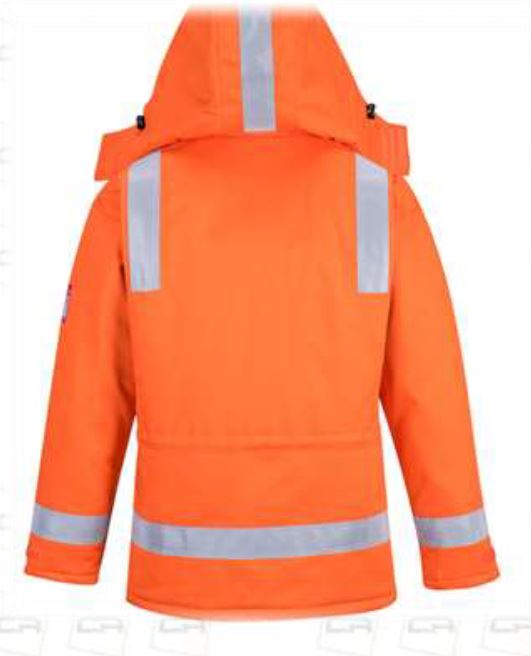 giacca da lavoro invernale antifiamma retro