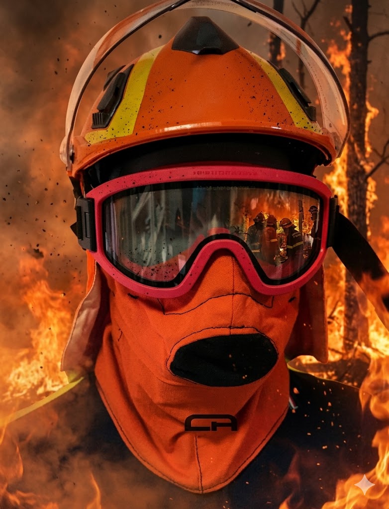 MASCHERA DI PROTEZIONE TERMICA AIB