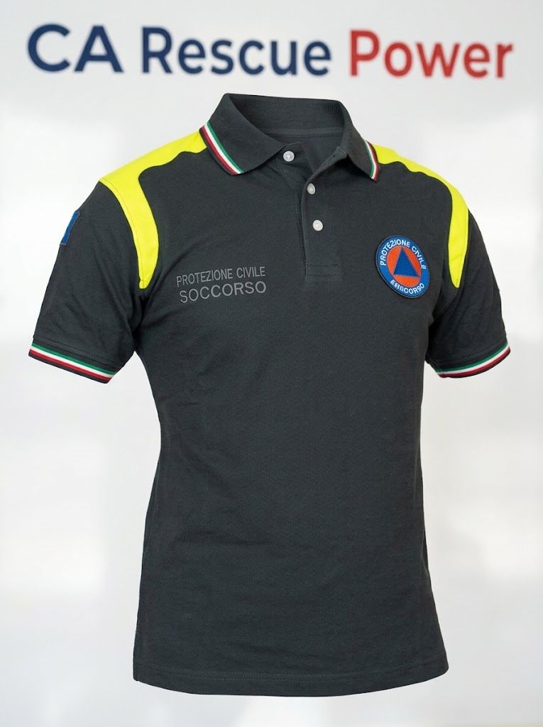 Polo tricolore professionale