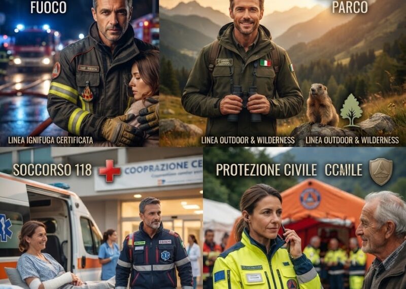 divise protezione civile