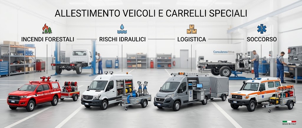 veicoli speciali aib e protezione civile